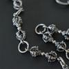 Fashionable Sturdy Alloy Punk Chain Featuring Powerful Designs Jewelry Accessory for Music Festivals and Parties