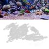 10 Piezas Válvulas Antirretorno de Bombeo Unidireccional de Plástico para Peces  (Blanco )