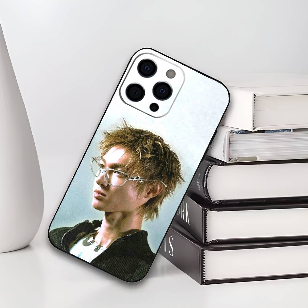 M-Martin K-POP Phone Case For iPhone 17,16,15,14,13,12,11 Plus,Pro Max,XS,Soft Black Cover