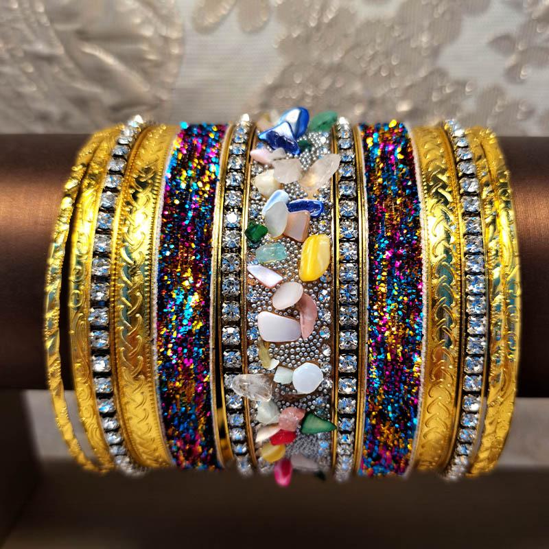 Exotic Indian Belly Dance Bangle Bracelet - Jewelry for Performers