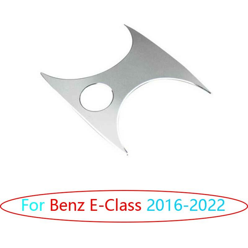 For Benz E-Class W213 2016-2022 Sliver Aluminum Rear Air Outlet Vent Cover Trim