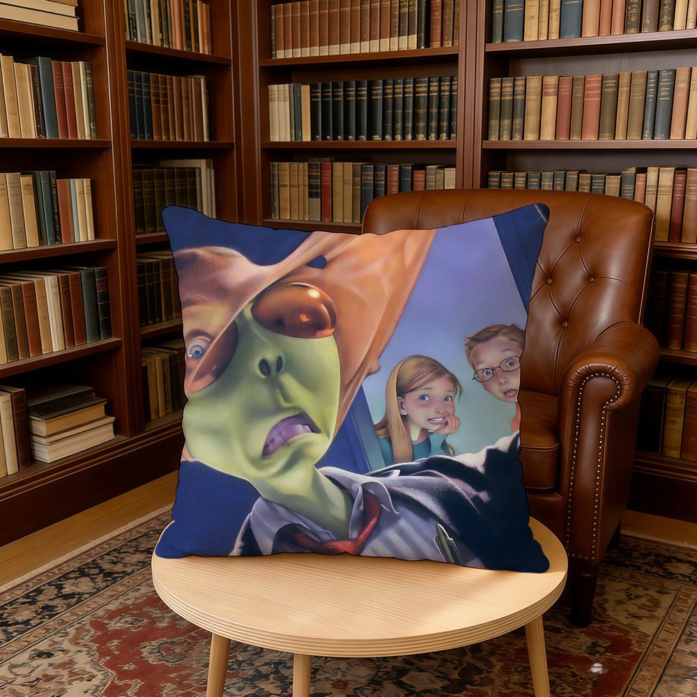 Book My Teacher Is an Alien Cushion Cover Home Office Birthday Anniversary Gifts Soft Skin Friendly Cushion Cover