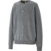 ONITSUKA TIGER Solid Color Single-Breasted Cardigan Sweater Unisex Sweater Gray 2183B364-020