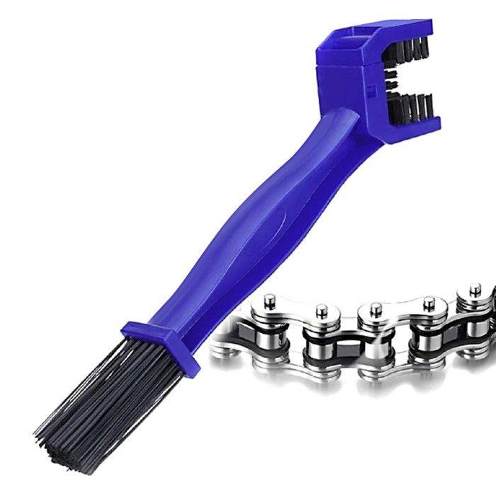 Set Dérive chaîne + Brosse chaîne pour chaîne moto + Démonte-pneus KM2