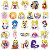 10/30/51pcs Sailor Moon Anime Stickers Cute Tsukino Usagi Cartoon Decals DIY Luggage Phone Notebook Kawaii Graffiti Sticker Toy