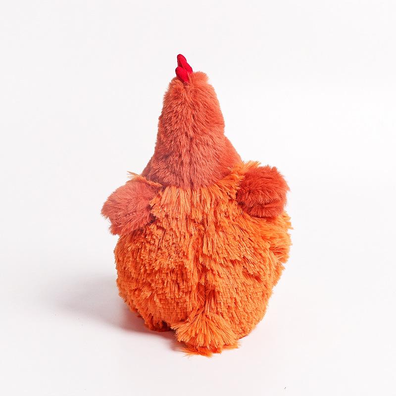 2024 New Cecile Same Style Simulation Chicken Plush Toy Kids Toys Gift Hairy