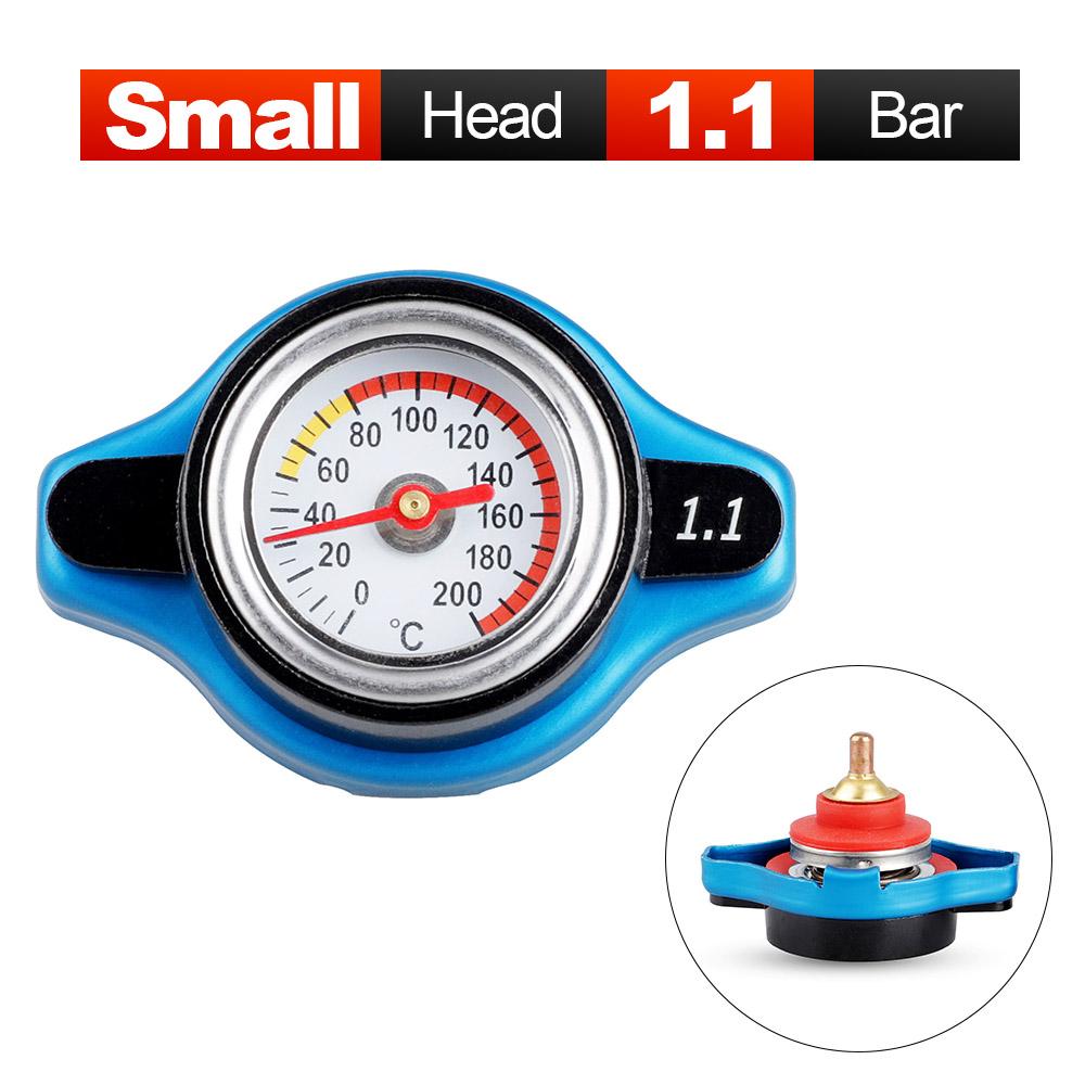 0.9Bar 1.1Bar 1.3 Bar Big or Small Head Thermost Radiator Cap Cover Water Temperature Gauge Cover