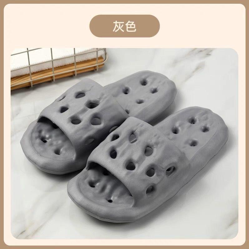 

Biscuits leak mop summer bathroom home mop bath breathable shoes mop women non-slip cool slippers EVA indoor 46-47