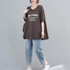 Spring and Summer Tops Age -reducing Thin Western Women's T-shirt Women's Belly Plus Size Loose Tops Clothing