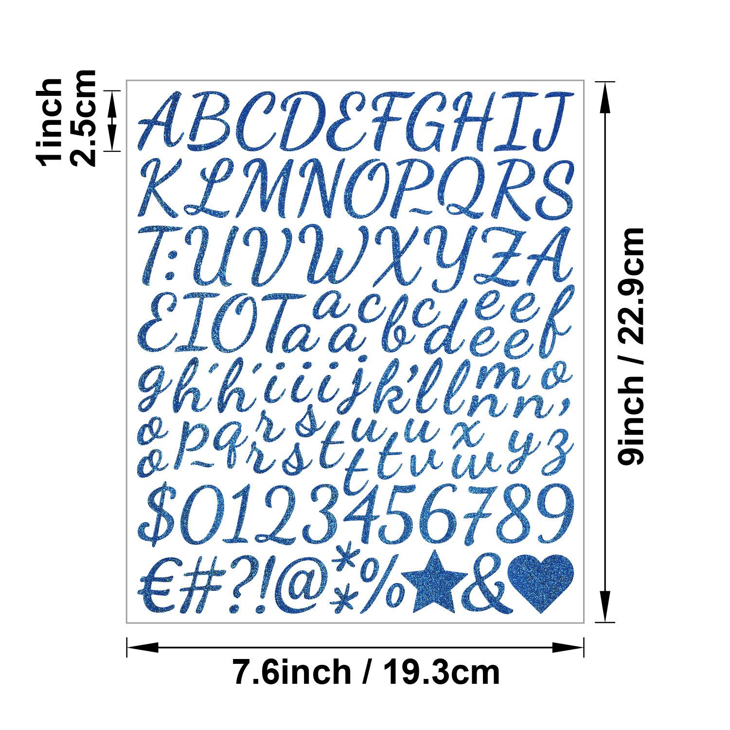 

1 дюймовая рукописная наклейка с буквой цвета золотого песка, самоклеящаяся, с блестками, декоративная, для выпускного колпака, подарок для рукоделия, наклейка с буквой для DIY