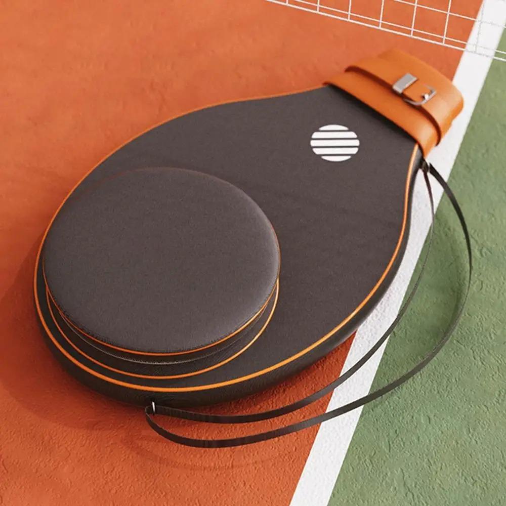 Портативная сумка для теннисной ракетки Тренировочная Профессиональная теннисная сумка-рюкзак через плечо для тренера Прочная Легкая