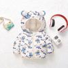 Autumn and Winter Cartoon  Jacket Children's Down Cotton Clothes Boys and Girls Cotton Clothes Children 2-6 Years Old Light Baby Jacket