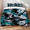 Luxury Brown Black Houndstooth Bedding Set Classic Print Duvet Cover Pillowcase Breathable Wrinkle-Free For Bedroom Decor