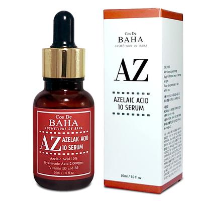 COS DE BAHA Azelaic Acid Serum Serum To Prevent Skin Problems Korean Cosmetics Japanese AZ 30ml 10% [Official Product]
