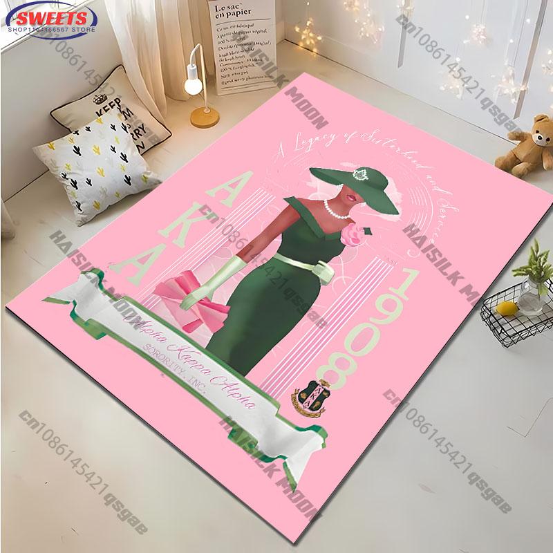 

Multi-Size AKA Theme Printed Carpet Living Room Bedroom Sofa Large Area Decor Rug, Non-Slip Comfort Gift for Family and Friends 40cm x 60cm