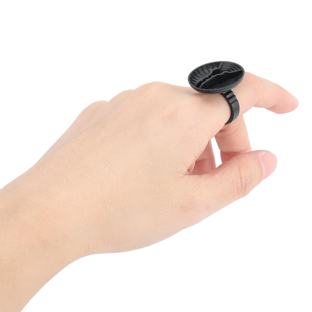 Disposable Tattoo Ink Ring Cup Container Makeup Pigment Cap Accessories Holder50Pcs