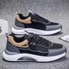 2025 Autumn New Men's Shoes Fashion Versatile Sports Casual Shoes Mesh Breathable Soft Sole Non-slip Wear-resistant Running Shoes