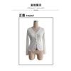 Women V-Neck Lace Patchwork Striped Cardigan Long Sleeve Casual T-Shirt Top