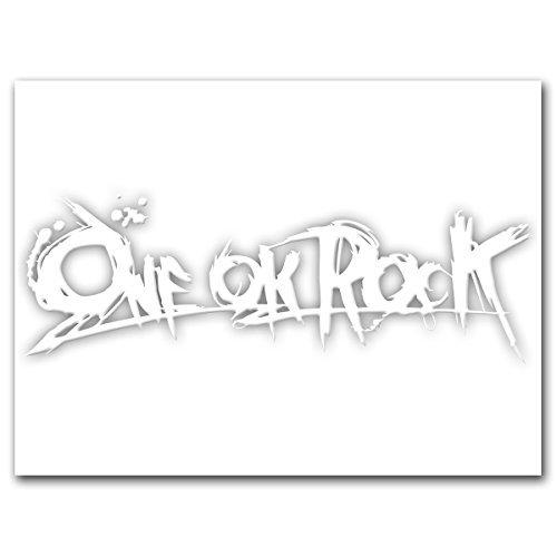 Cutting Sticker L "ONE OK ROCK" White 069W