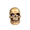 Brass Antique Skull Pendant Paracord Keychain Knife Handle Axe Grip Decor DIY Outdoor Accessory