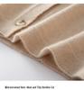 Layered Round Neck Knit Cardigan Vest for Women - Autumn/Winter College Style Loose Fit with Heart Design