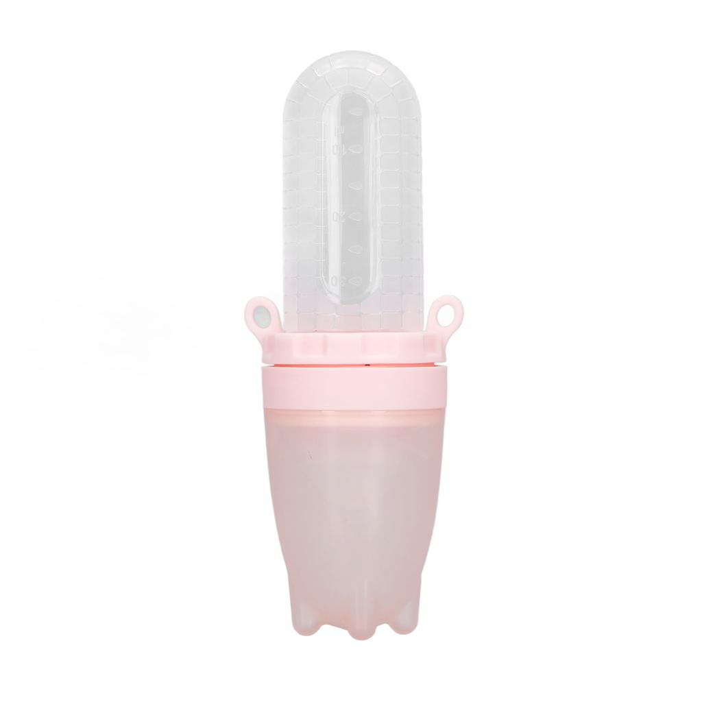 Baby Food Feeder Cute Shaped Soft Silicone Squeeze Spoon Fruit Pacifier Feeder for Infants