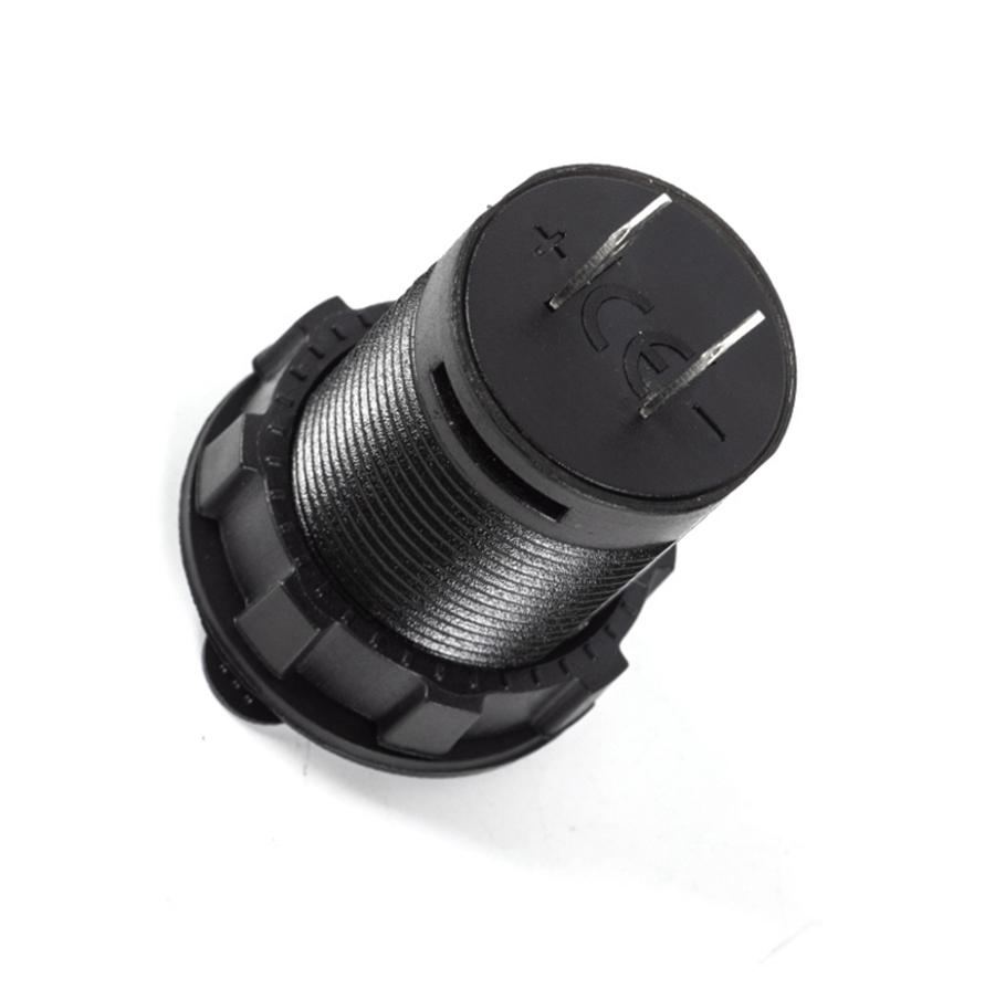 Dual Port USB Car Charger 12-24V 5V 2.1+2.1A Independent On/Off