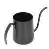 Compact Stainless Steel Narrow Spout Coffee Kettle with Drip Pot and Measuring Cup, Perfect for Kitchen, Office, Coffee, Tea, and More (Seven-Letter