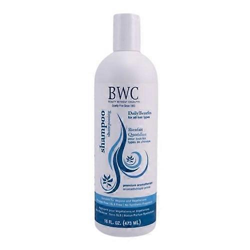 Beauty Without Cruelty Shampoo Daily Benefits, 16 Oz (Pack of 4)