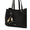 Daks Black Cowhide Flower CharM Tote Bag M Dcba6f553bk