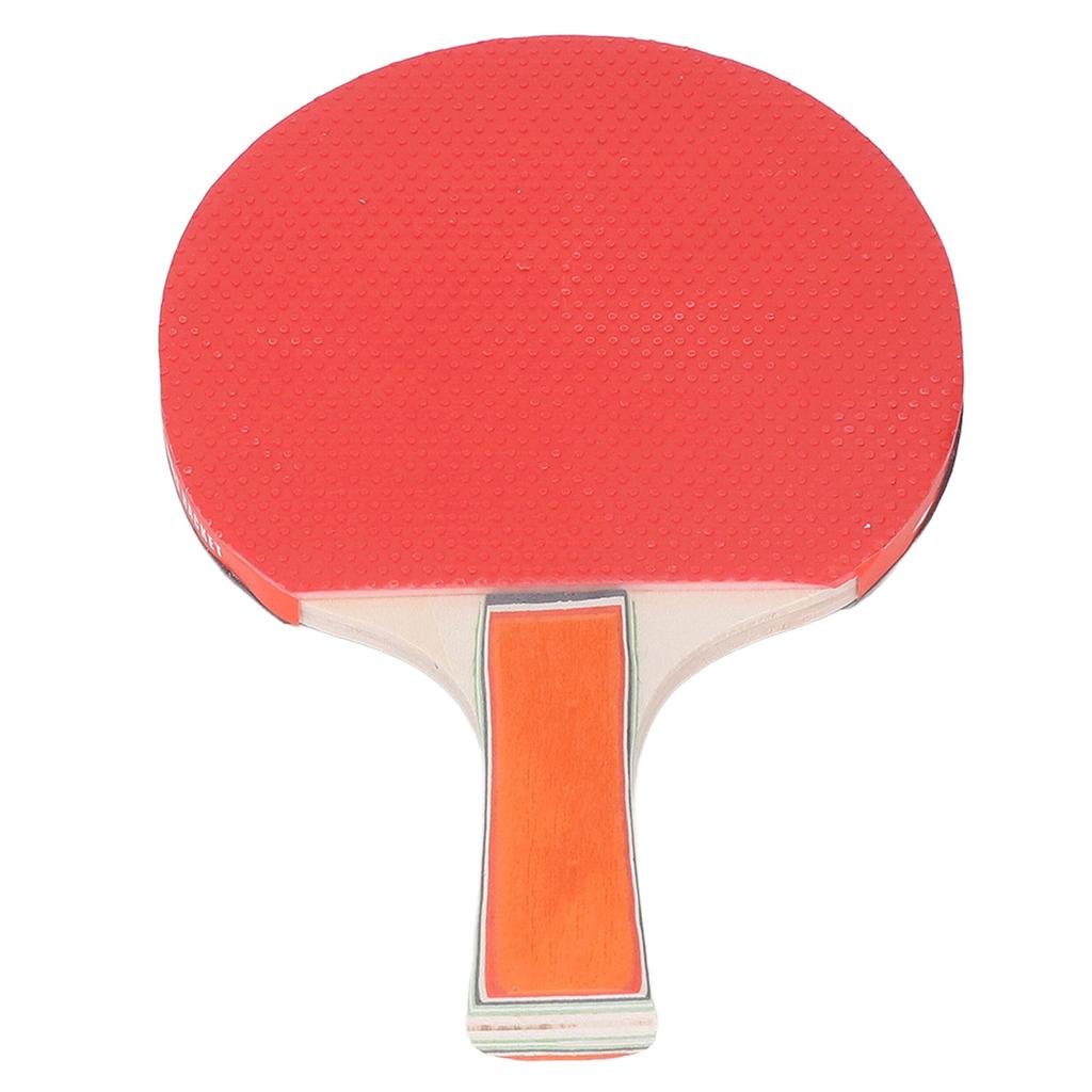 2PCS Table Tennis Paddles and ABS Balls Portable Basswood Handshake Table Tennis Rackets Accessories Set for Professional