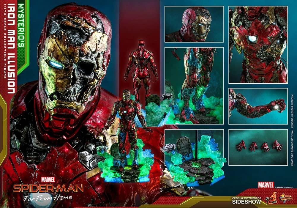 Far From Scale Figure Iron Man [Movie Masterpiece] "Spider-Man Home" 1/6 (Zombie Version)