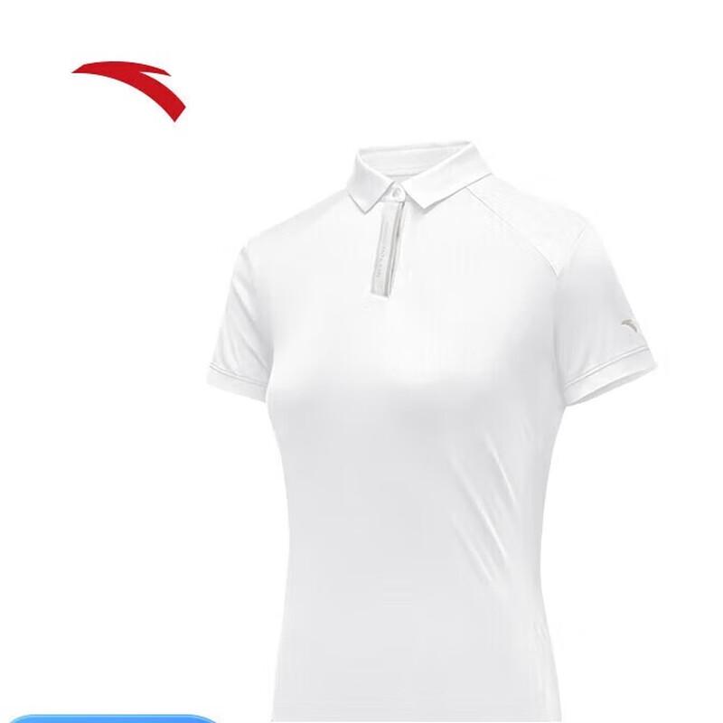 ANTA Women s Ice Silk Short Sleeve Polo Shirt M