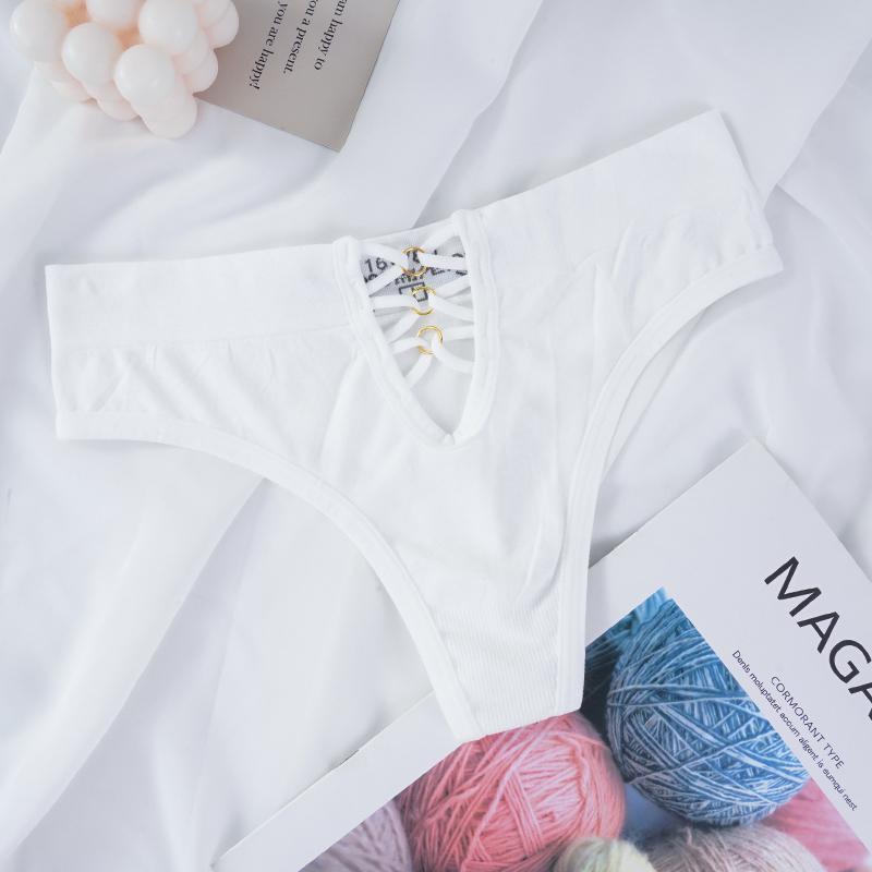 Купить Сексуальные стринги с крестообразным вырезом спереди и низкой ...