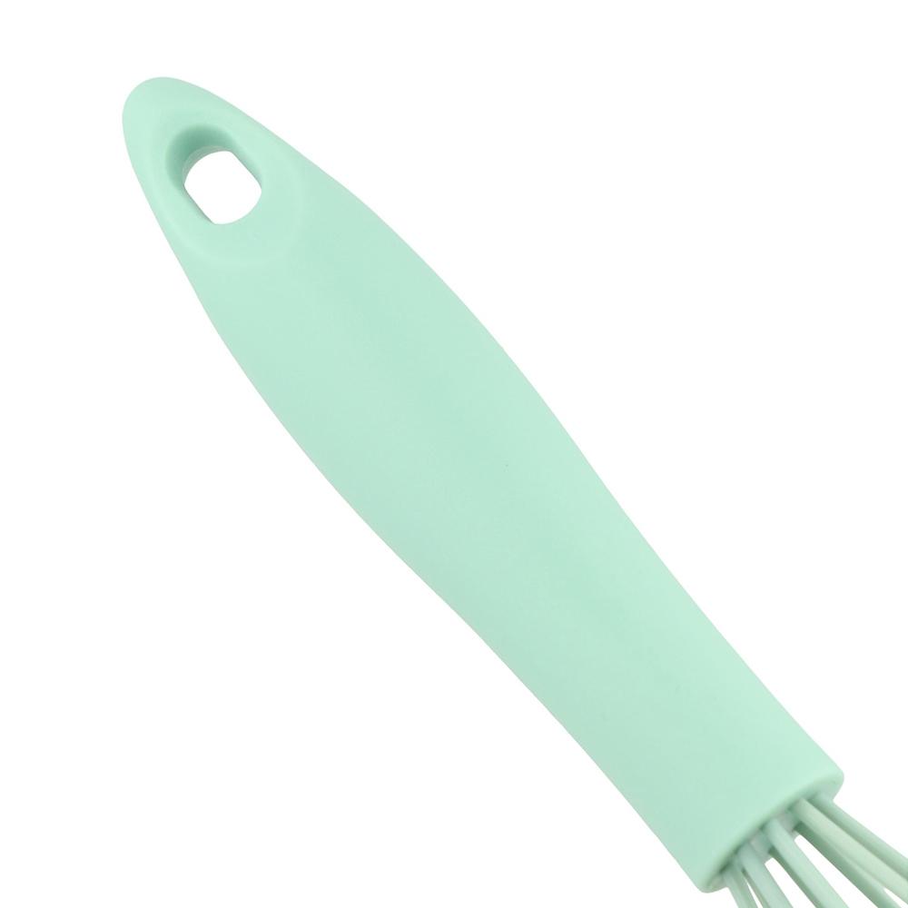 Cream Kitchen Cooking Manual Milk Frother Silicone Egg Beater Mixer Whisk Blender
