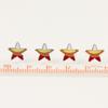 S925 Silver Needle Temperament Star Stud Earrings Color Star Style Trendy Versatile Niche Design Earrings Women's Ears
