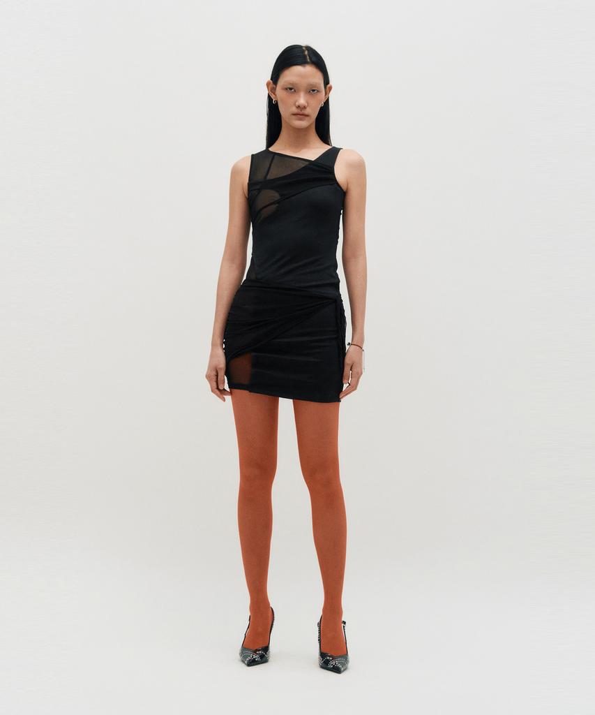 Kimjisu In&Out Sleeveless Dress _ Black