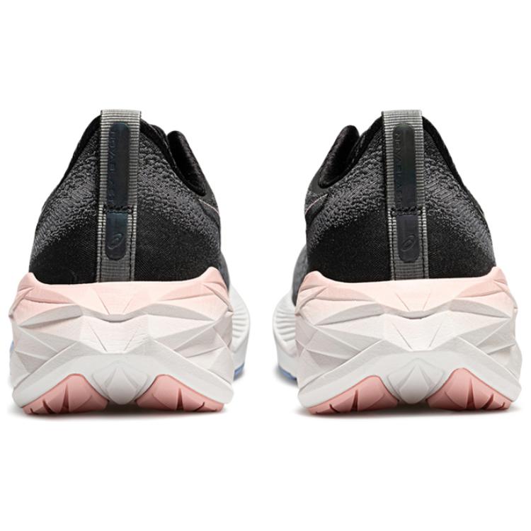 Asics Comfortable Simple Shock Absorbing Durable Rebound Low Top Running Shoes Women sneaker Black 1012B721-001