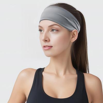 Sport Stirnband Feuchtigkeitstransportierend Atmungsaktiv Dehnbar Schnelltrocknend Anti-Rutsch Herren Damen Sport Yoga Laufen Basketball Fitness Schweißband