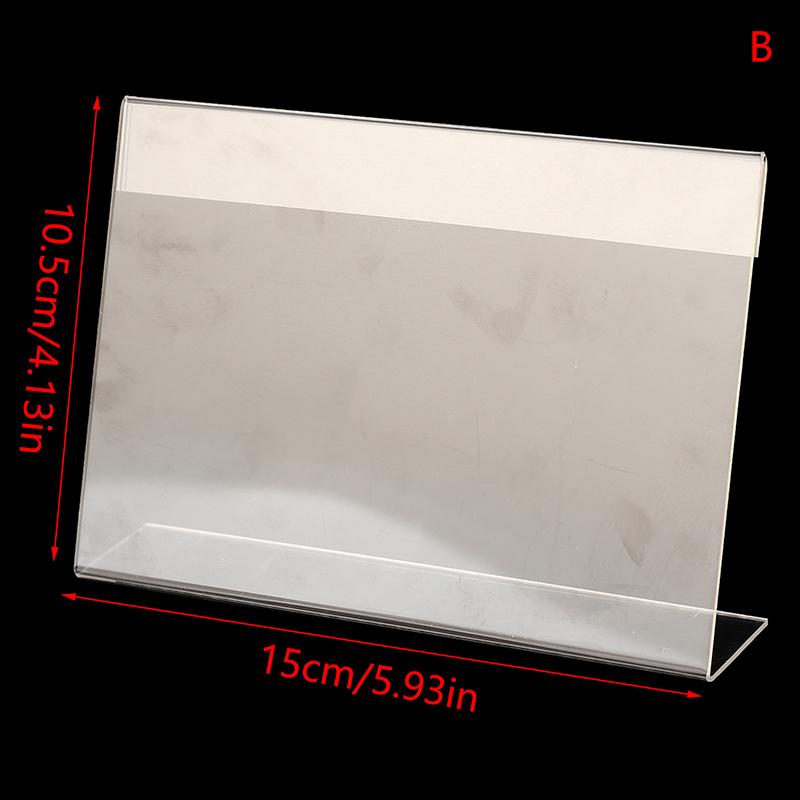 Transparent Acrylic Picture Frame Double Sided Photo Frame Idol Photocard Holder Desktop Ornament Photo