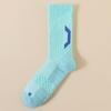 Real Basketball Socks - Anti-slip and Durable Sports Socks with Breathable and Moisture-absorbing Towel-like Soles for Running.