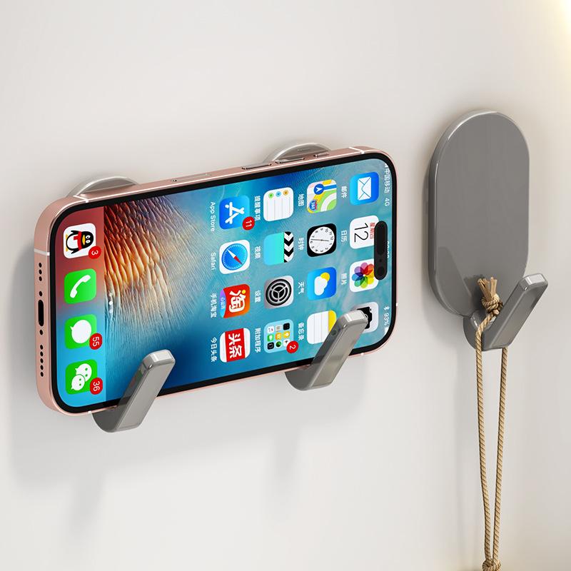 Light Luxury Door Rear Hook Bathroom Non-punching Bathroom Wall Strong Adhesive Load-bearing Non-marking Towel Hook Adhesive Hook