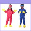 Dětský kostým Huggy Wuggy Poppy Playtime Cosplay Body Jumpsuit Maska Rukavice Pro Unisex
