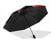 1pc Moonlit Feline Automatic Open/Close Umbrella, Windproof, Folding Compact Umbrella with Lightweight Design for Women/Men174