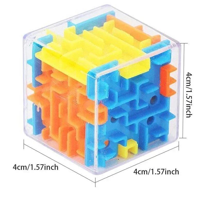 1/2pcs 3D Three-dimensional Labyrinth Toys,Multi-faceted Maze Ball Toys,Three-dimensional Rubik's Cube Suitable for Exercising Hand-brain Coordination