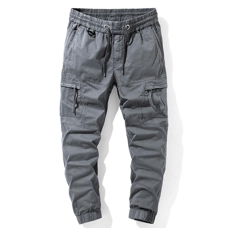 Neue Herren-Retro-Jogginghose im japanischen Stil mit Reißverschluss, vielseitig und exklusiv für den ersten Kauf.