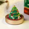Customizable 3D Paper Art Memo Pad Lamp Exquisite LED Desk Light Christmas Light Night Lamp Home Christmas Decorations Supplies