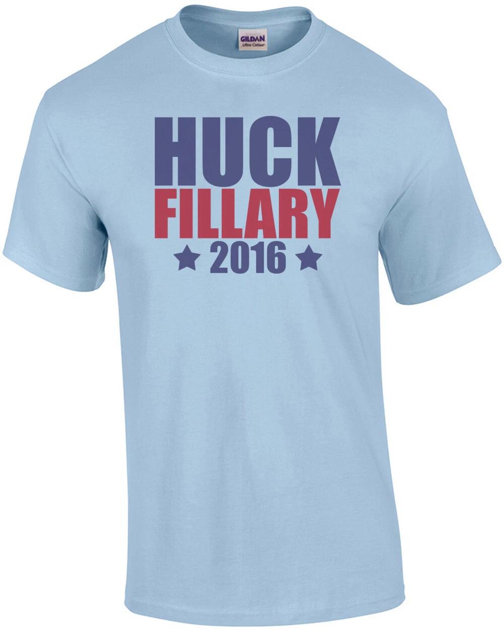 Huck Fillary 2016 Shirt - Anti Hillary T-Shirt L