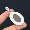 Daughters Day Sale Golden Rutilated Quartz Stone New Pendant 925 Sterling Silver