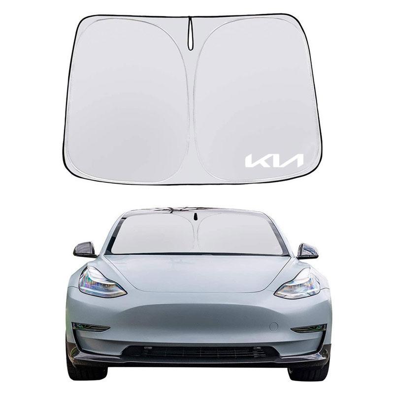 BBEH3 Car Front Windshield Sunshade Umbrella Summer Sun Protection For KIA KN K3 K5 Sportage Rio Sorento Picanto Ceed Car Accessories